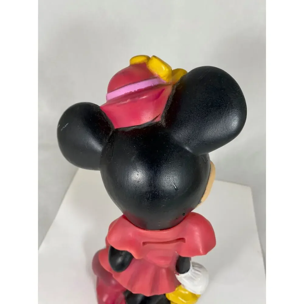 ILLCO Walt Disney Co. Mickey and Mini Mouse Vintage Vinyl Rubber Bank
